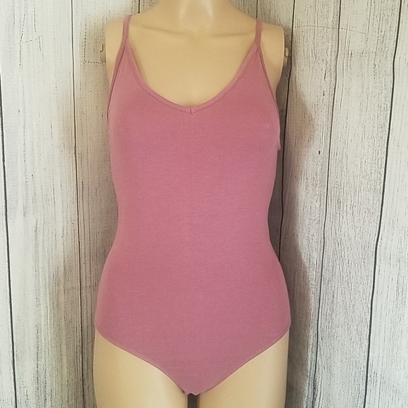 Mauve Criss Cross Body Suit - Picture 5 of 8